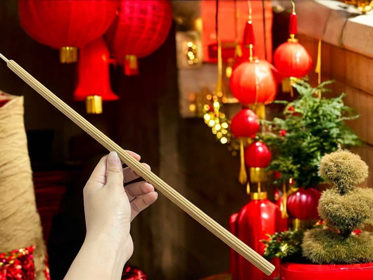 Nhang Cây Trầm Hương 54cm Hoa Thiên Hương – Cháy 4 tiếng, mùi dịu, lan hương xa