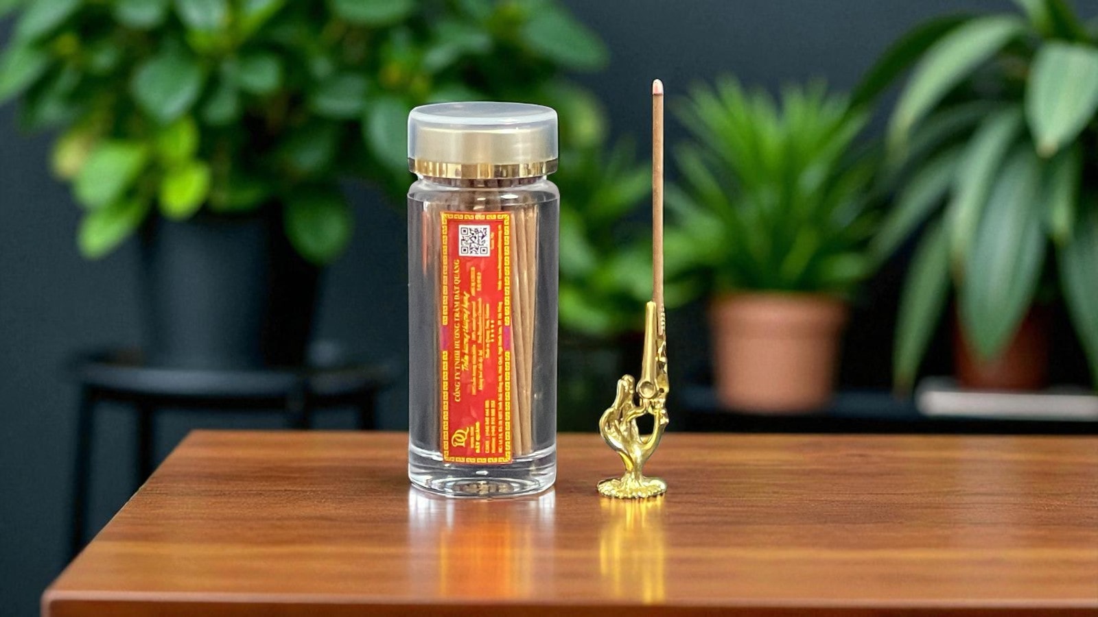 Nhang không tăm 10cm – ít khói, tiện lợi, thơm sâu, dễ mang theo