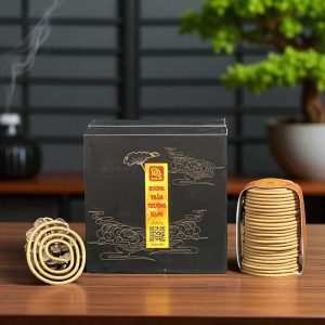 Nhang vòng trầm hương Qnr2006 – cháy 1 giờ, mùi ngọt thanh, Quảng Nam
