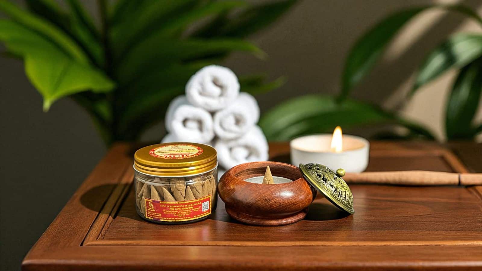 Nụ Trầm Hương Búp Sen Dnr3001 Phổ Thông – Hình sen thanh tịnh, thơm dịu Quảng Nam
