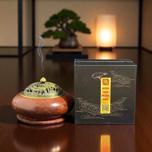 Nụ Trầm Hương Kim Cương Qnk006 – Trầm Quảng Nam sạch, nhỏ gọn, thơm lâu