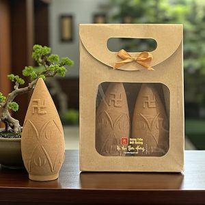 Nụ Trầm Hương Vạn Thiên Hương – Siêu to, cháy 3–4 tiếng, khắc chữ Vạn