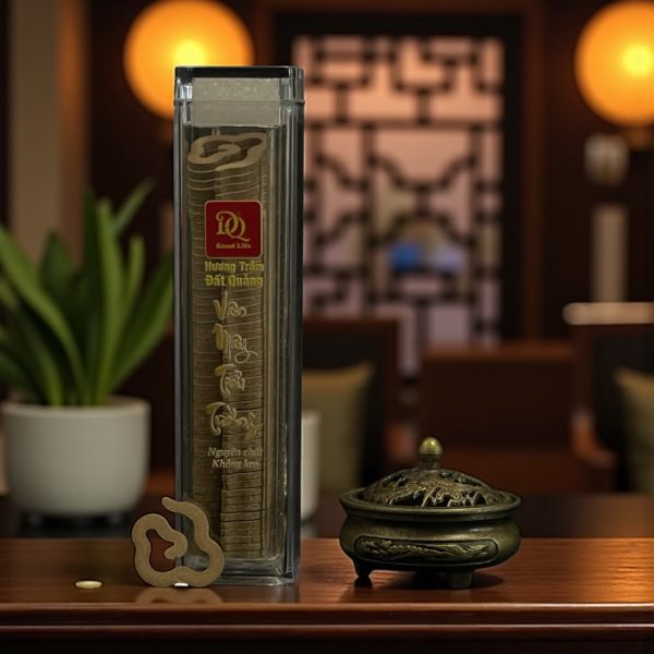 Vân Mây Tiểu Tường Trầm Hương Qnr2006 – nhang trầm không keo, thơm thanh dịu
