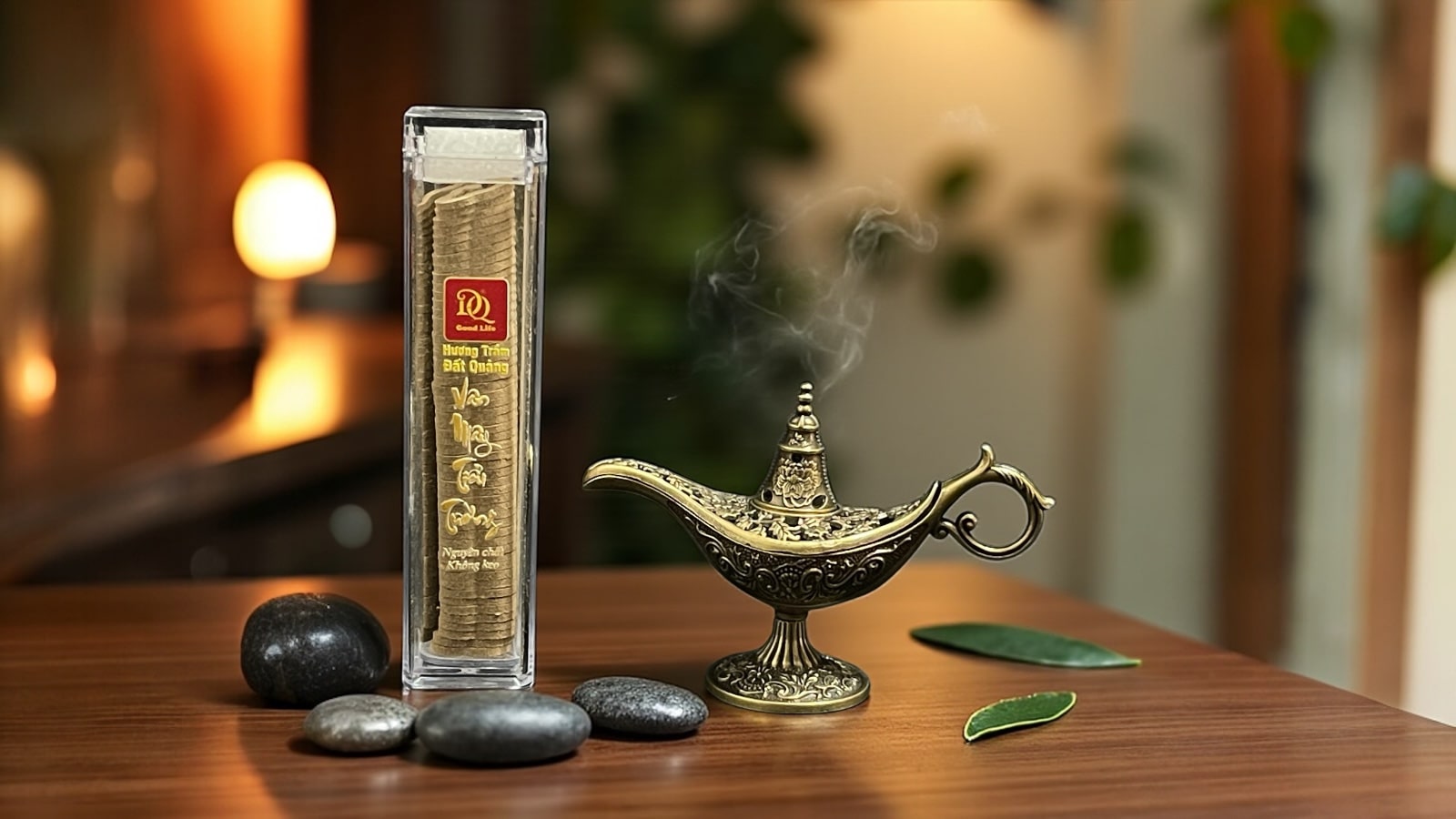 Vân Mây Tiểu Tường Trầm Hương Qnr2006 – nhang trầm không keo, thơm thanh dịu