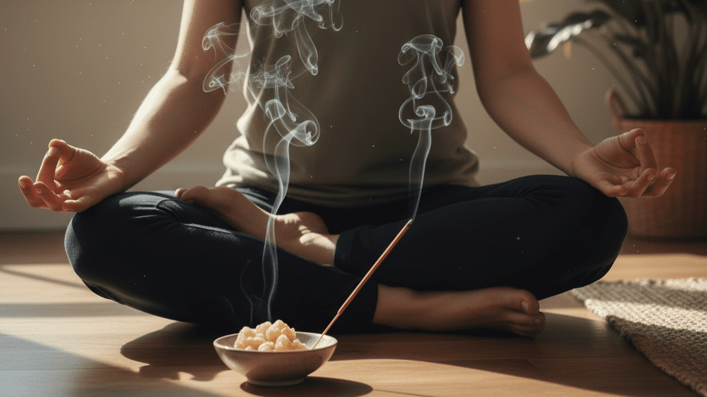 yoga, agarwood, meditation, calm, clean energy, spiritual, incense