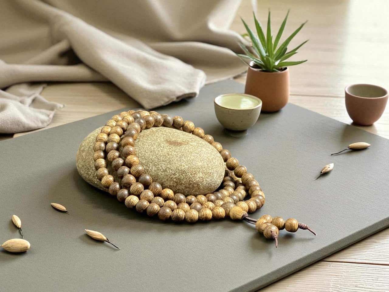 Chuỗi Hạt Tròn 6mm Trầm Hương Qnkm911 – Trang sức phong thủy giản dị, cao cấp