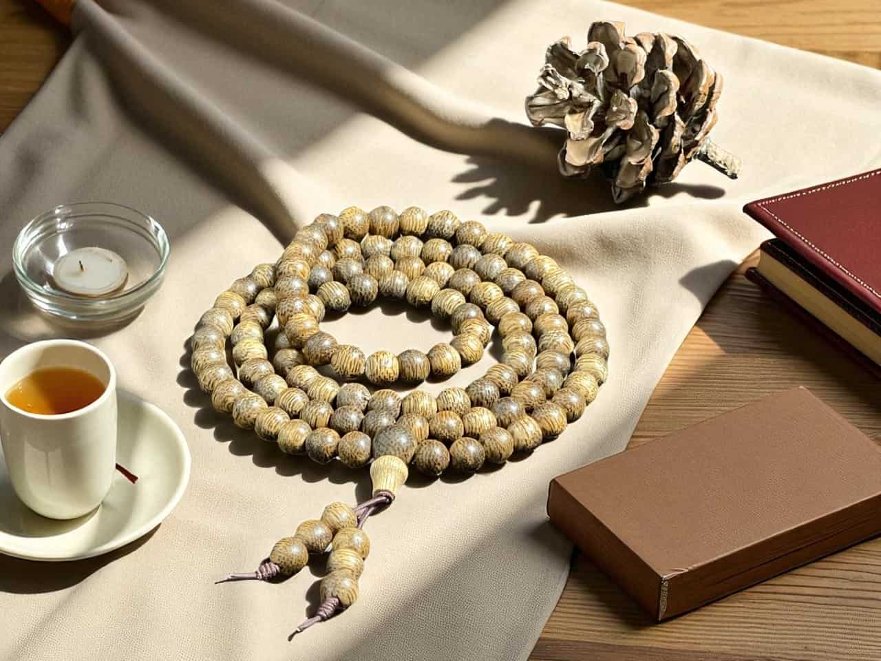 Chuỗi Hạt Tròn 6mm Trầm Hương Qnkm911 – Trang sức phong thủy giản dị, cao cấpChuỗi hạt trầm 108 hạt Quảng Nam – giữ tâm an nhiên