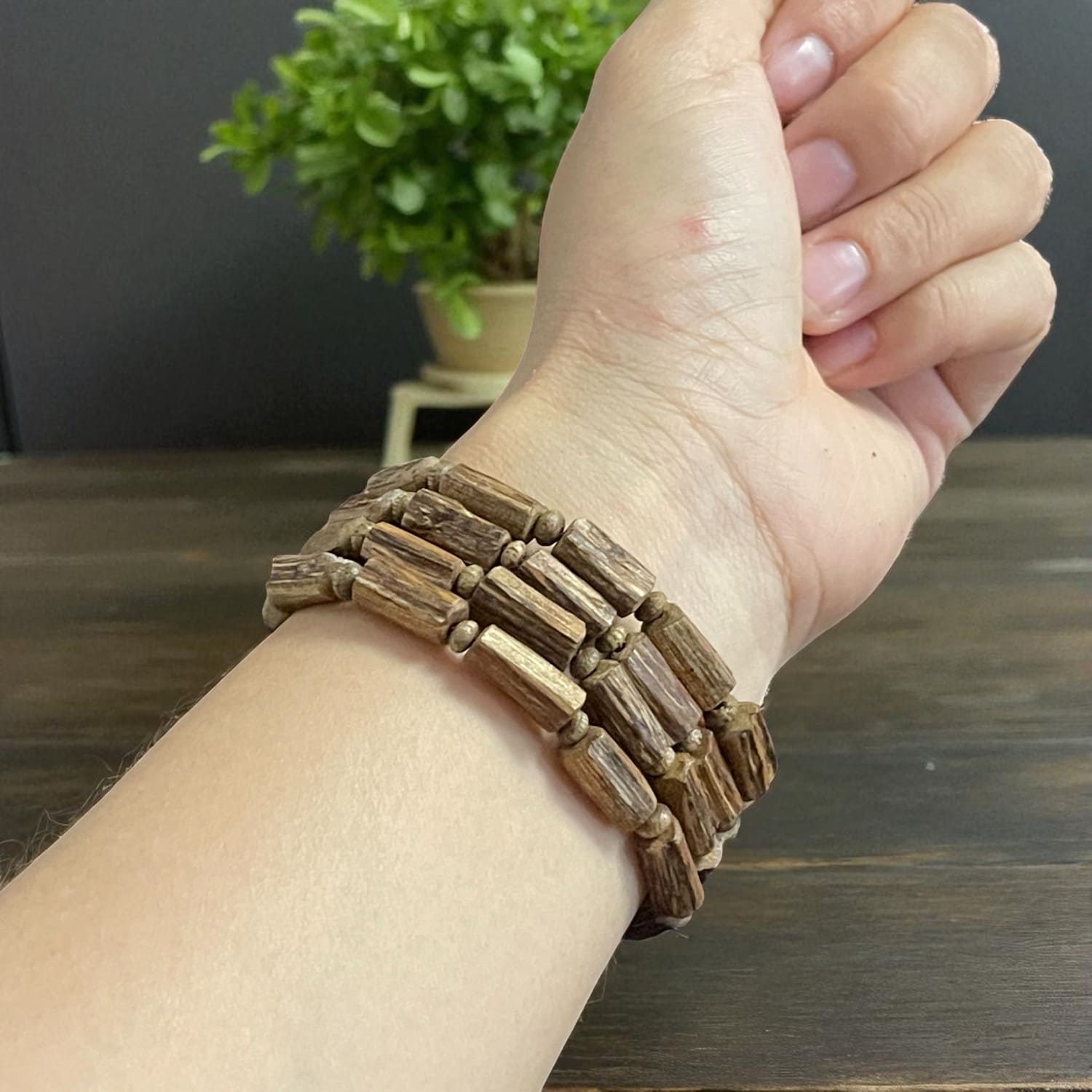 Chuỗi Hạt Trầm Hương Đốt Trúc VNDT009 Cao Cấp