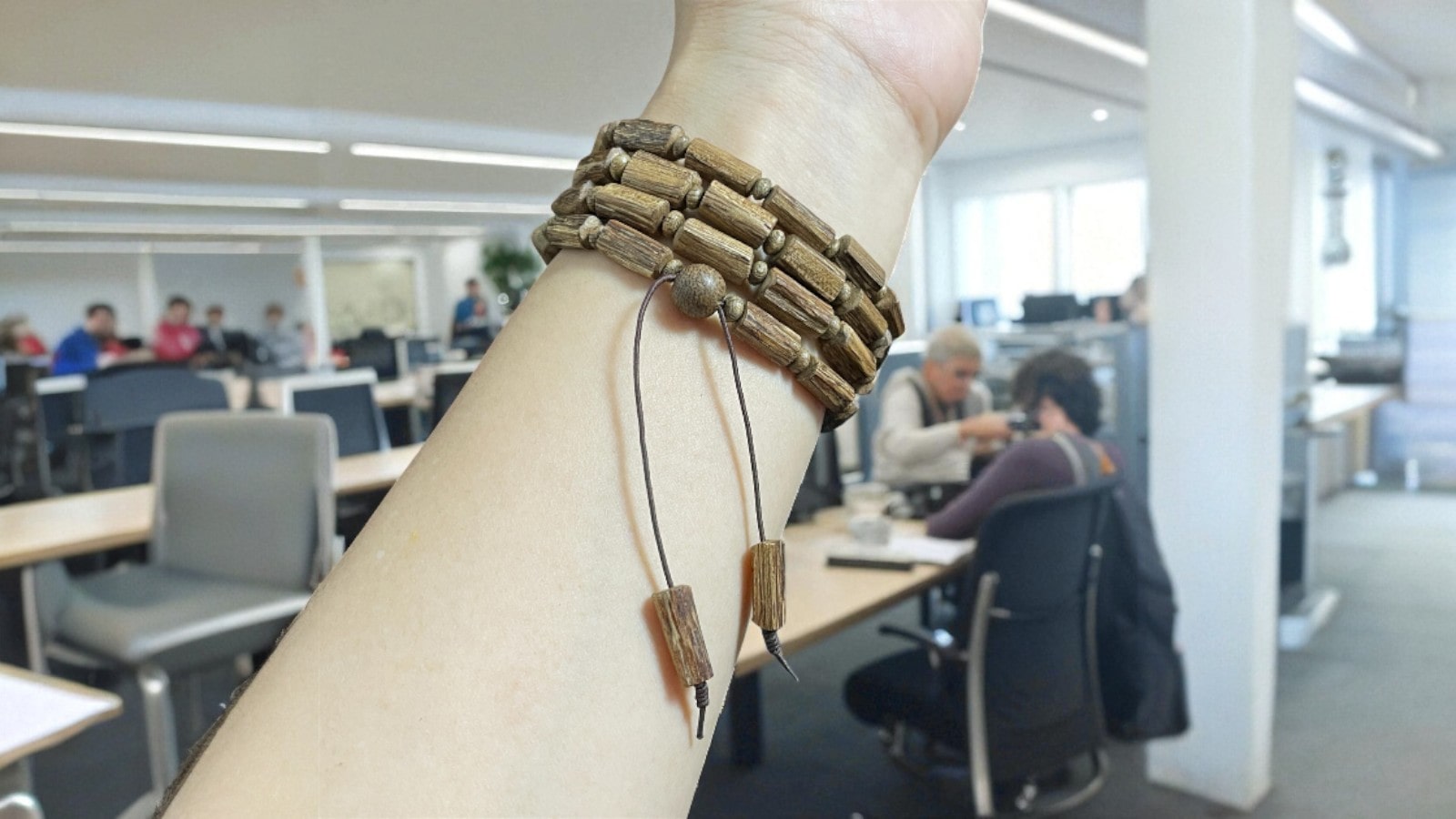 Chuỗi Hạt Trầm Hương Đốt Trúc VNDT009 – 39 đốt phong thủy cát tường, trầm Quảng Nam