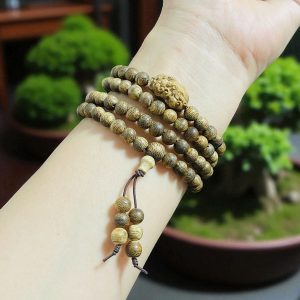 Chuỗi Hạt Mix Charm Trầm Hương Tỳ Hươu Qnth321