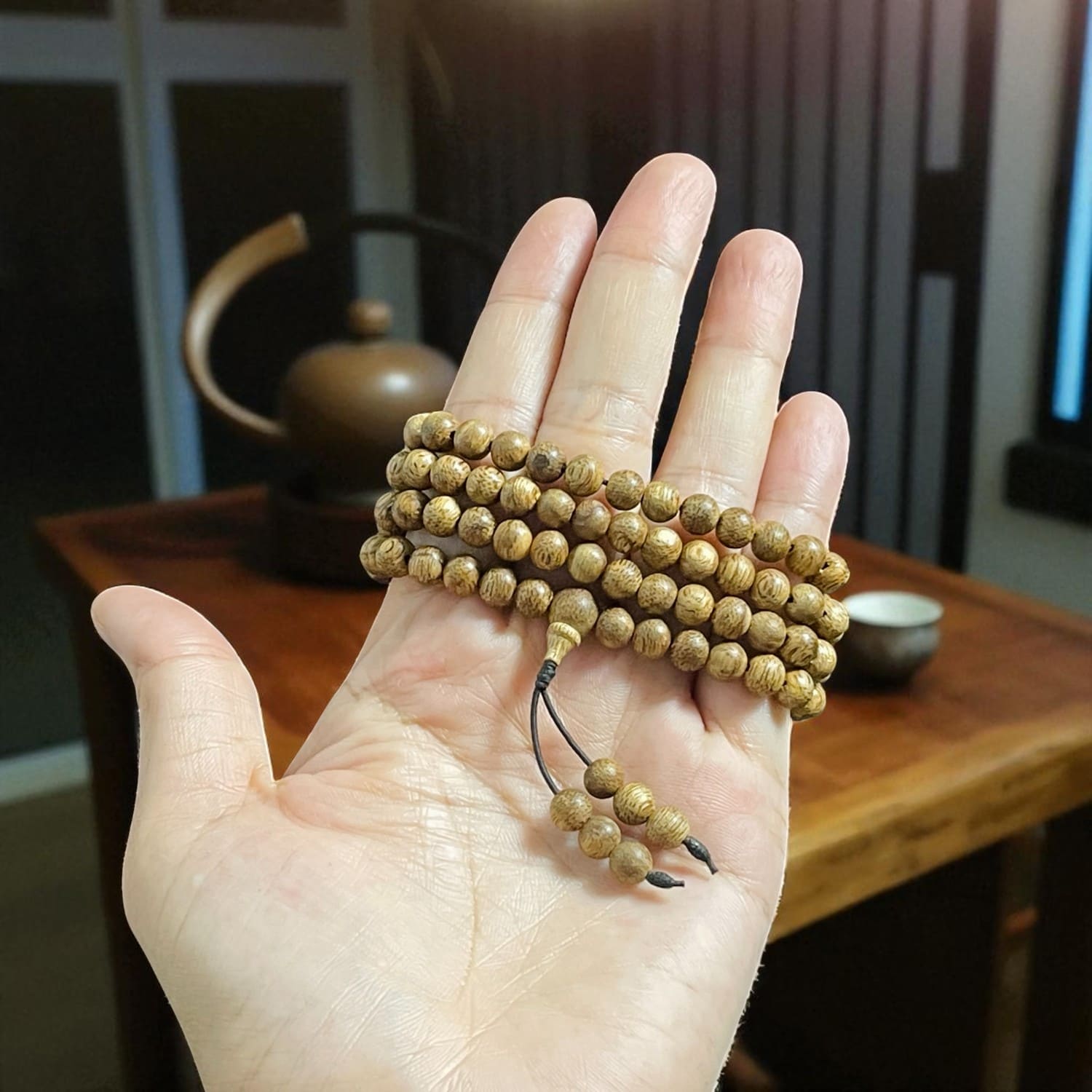 Chuỗi Hạt Tròn 6mm Trầm Banh Việt Nam TBVN0M2 – Thượng Hạng