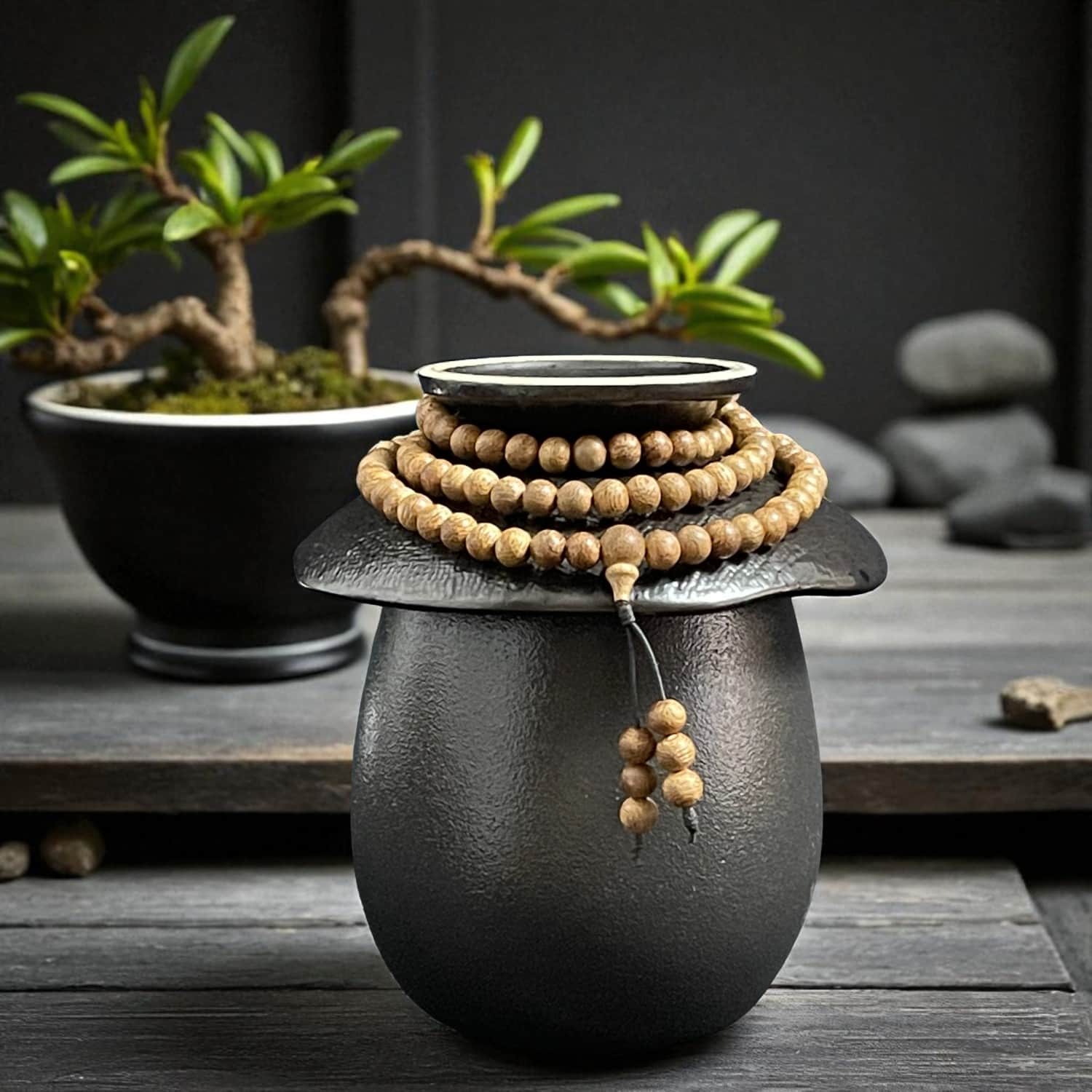 Chuỗi Hạt Tròn 6mm Trầm Banh Việt Nam TBVN0M2 – Thượng Hạng