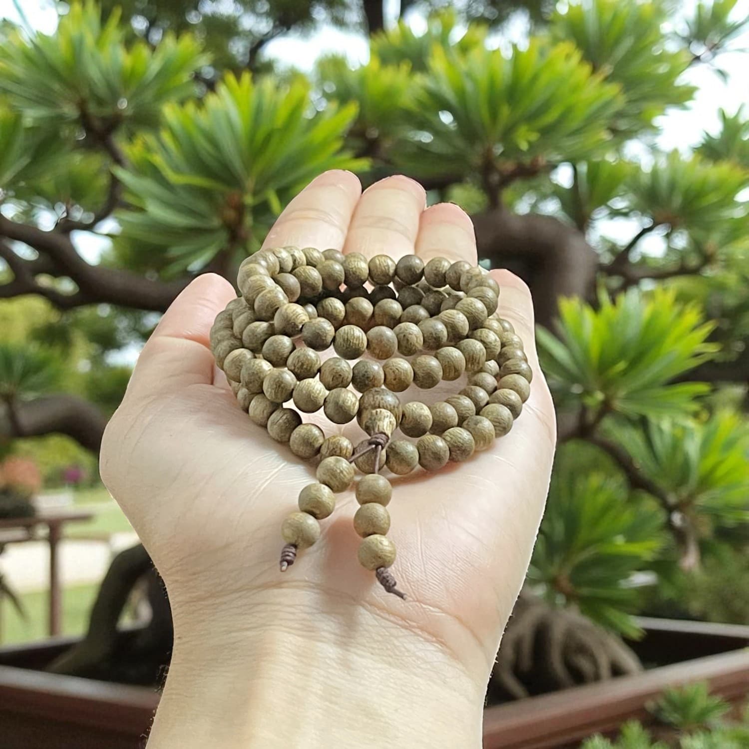 Chuỗi Hạt Tròn 6mm Trầm Campuchia CPC0M2 – Thượng Hạng