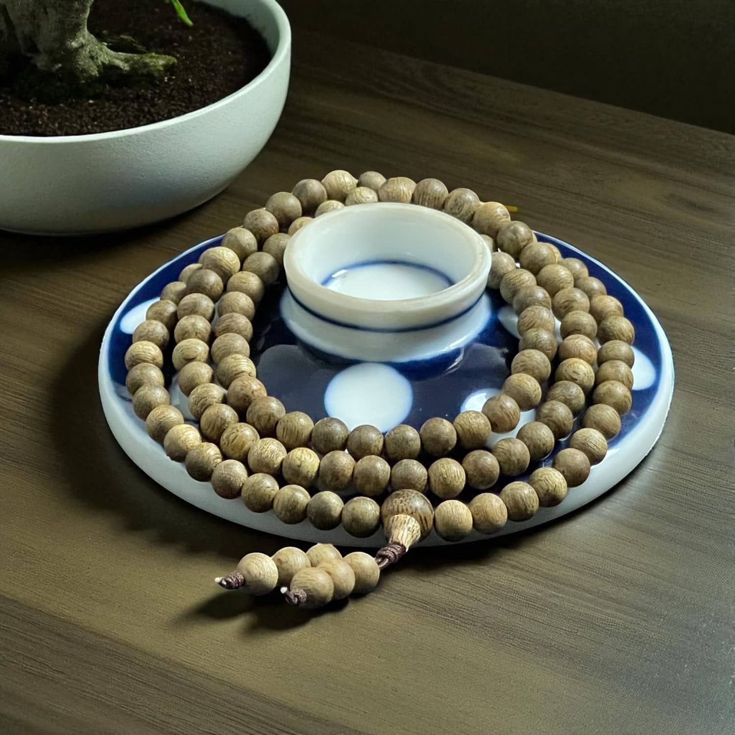 Chuỗi Hạt Tròn 6mm Trầm Campuchia CPC0M2 – Thượng Hạng