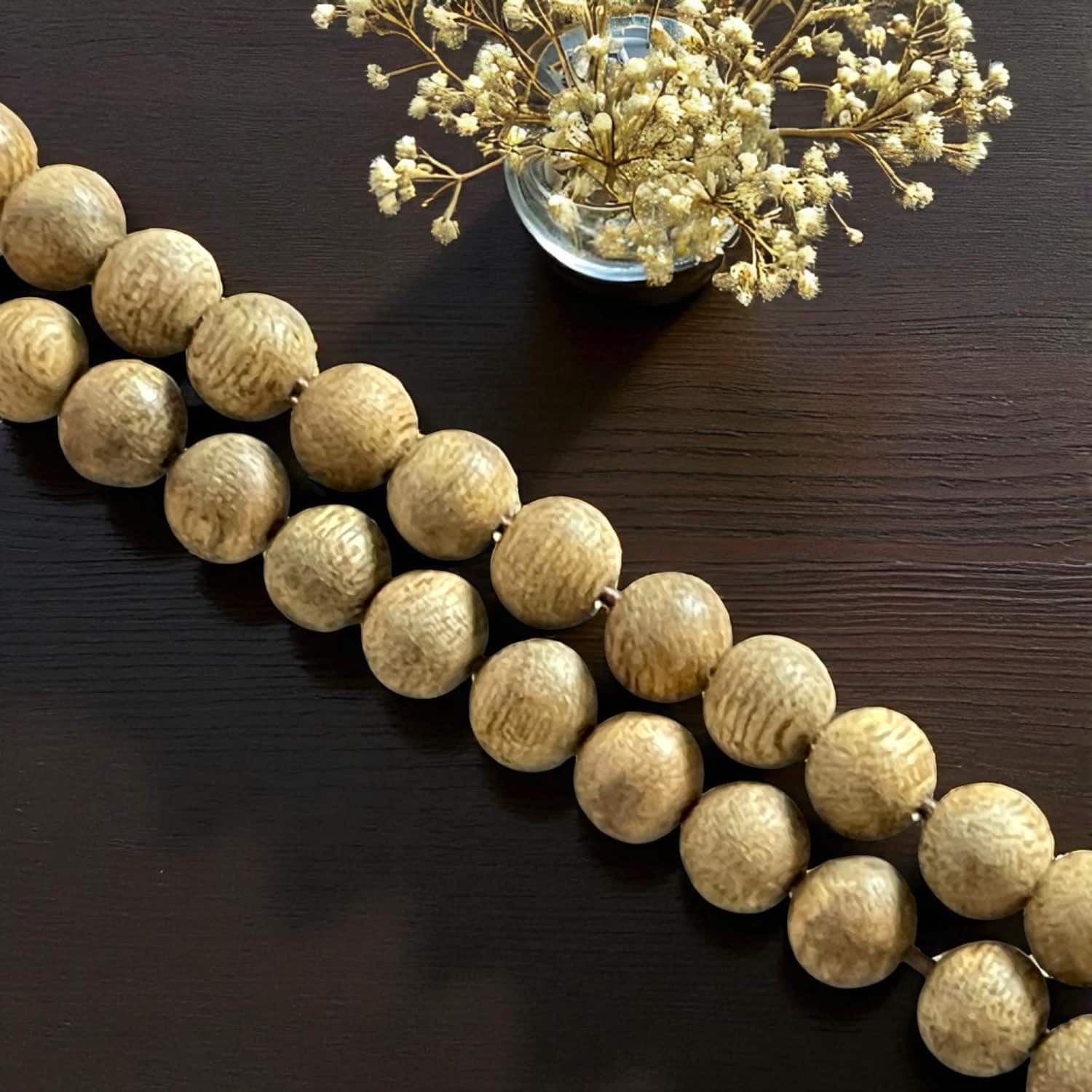 Chuỗi Hạt Tròn 6mm Trầm Campuchia CPC0M2 – Thượng Hạng