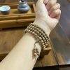 Chuỗi Hạt Tròn 7mm Trầm Banh Indo Idpt006 Cao Cấp – 108 hạt trầm Indonesia, tinh dầu cao, phong thủy hộ thân