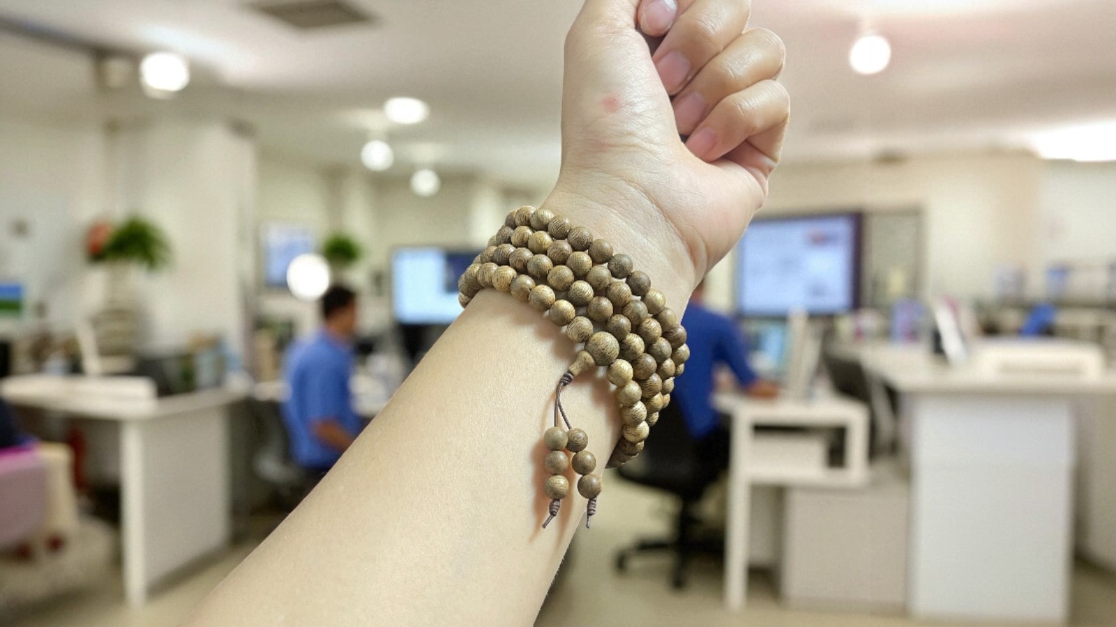 Chuỗi Hạt Tròn 7mm Trầm Banh Indo Idpt006 Cao Cấp – 108 hạt trầm Indonesia, tinh dầu cao, phong thủy hộ thân