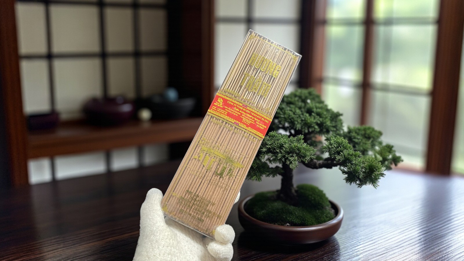 Nhang Cây Trầm Hương 26cm Sdr32M1 – Thượng Hạng, thơm đậm, sạch tự nhiên