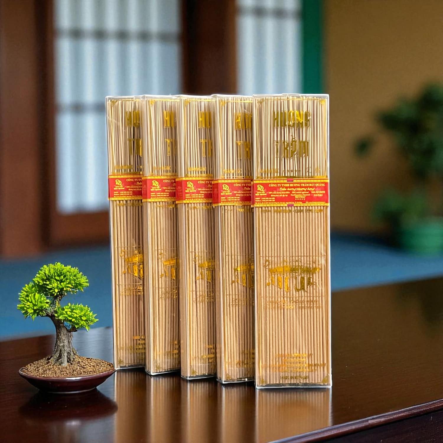 Nhang Trầm 30cm Cao Cấp – Trầm Quảng Nam Sạch Nhang Cây Trầm Hương 30cm Qnk0006 – Cháy 40 phút, thơm dịu nhẹ, dùng hàng ngày