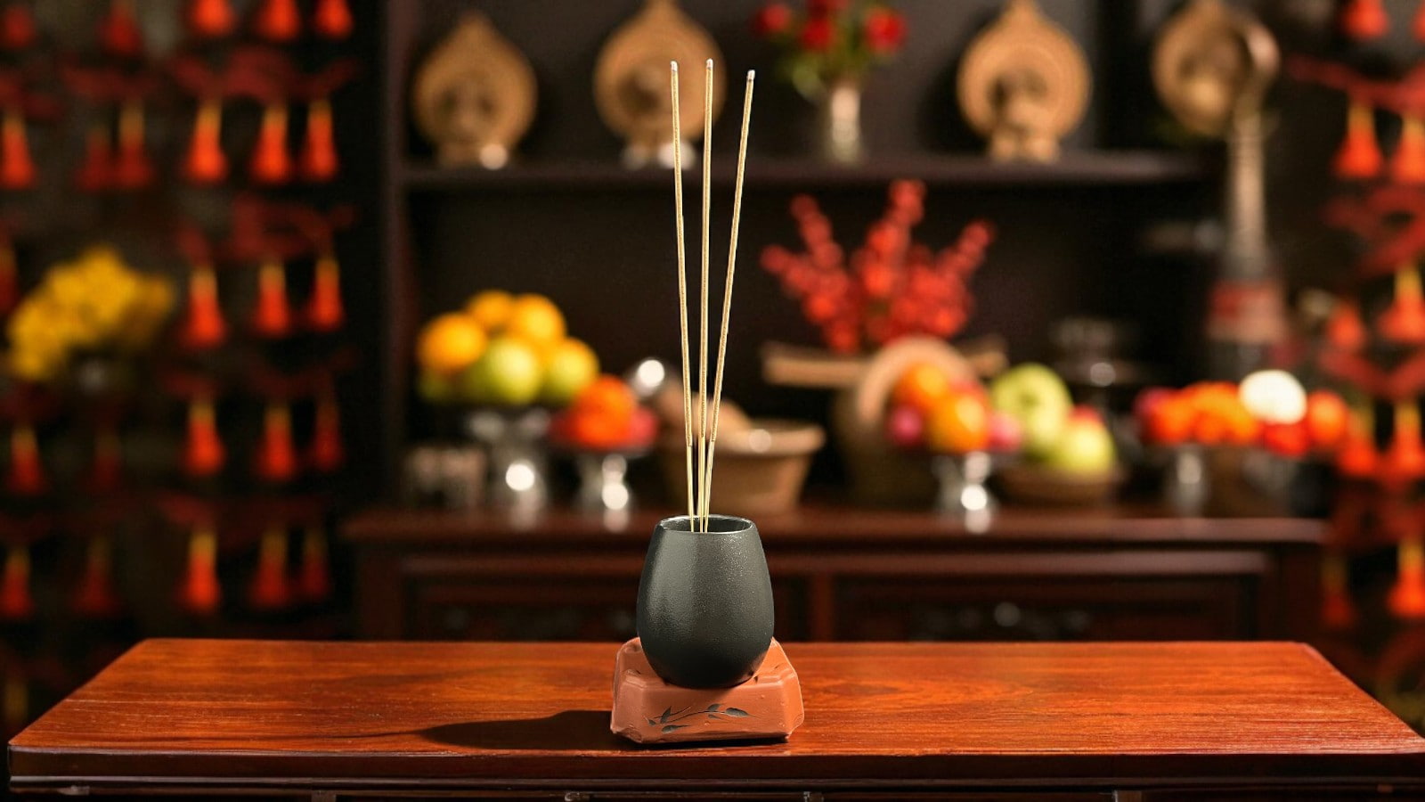 Nhang Cây Trầm Hương 40cm Qnk0006 – Trầm sạch Quảng Nam, cháy đều, hương thơm dịu