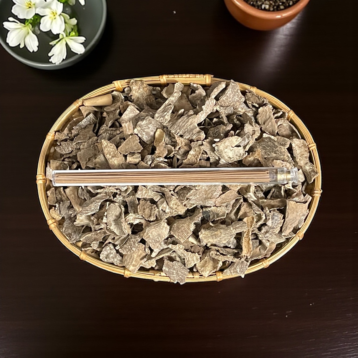 Nhang không tăm trầm hương 20cm – dòng Thượng Hạng Quảng Nam Nhang Không Tăm Trầm Hương 20cm Ht20m6 Thượng Hạng – ít khói, hương ngọt sâu, lưu hương 4h