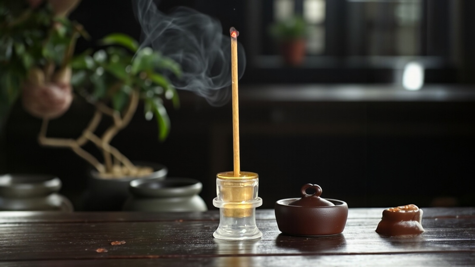 Nhang Không Tăm Trầm Hương 20cm Ht20m6 Thượng Hạng – ít khói, hương ngọt sâu, lưu hương 4h