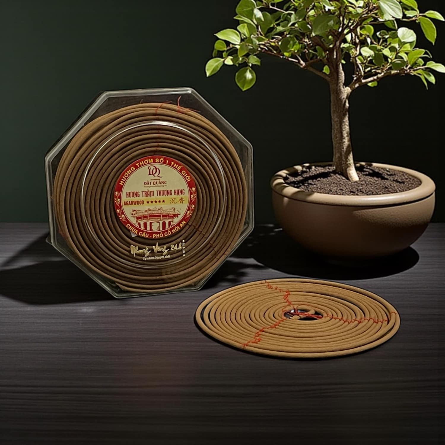 Nhang Vòng Trầm Hương 24 Giờ Dnr2001 – Hương Trầm Đất Quảng