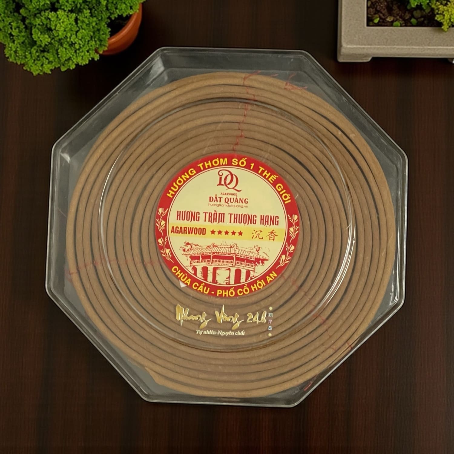 Nhang Vòng Trầm Hương 24 Giờ Dnr2001 – Hương Trầm Đất Quảng