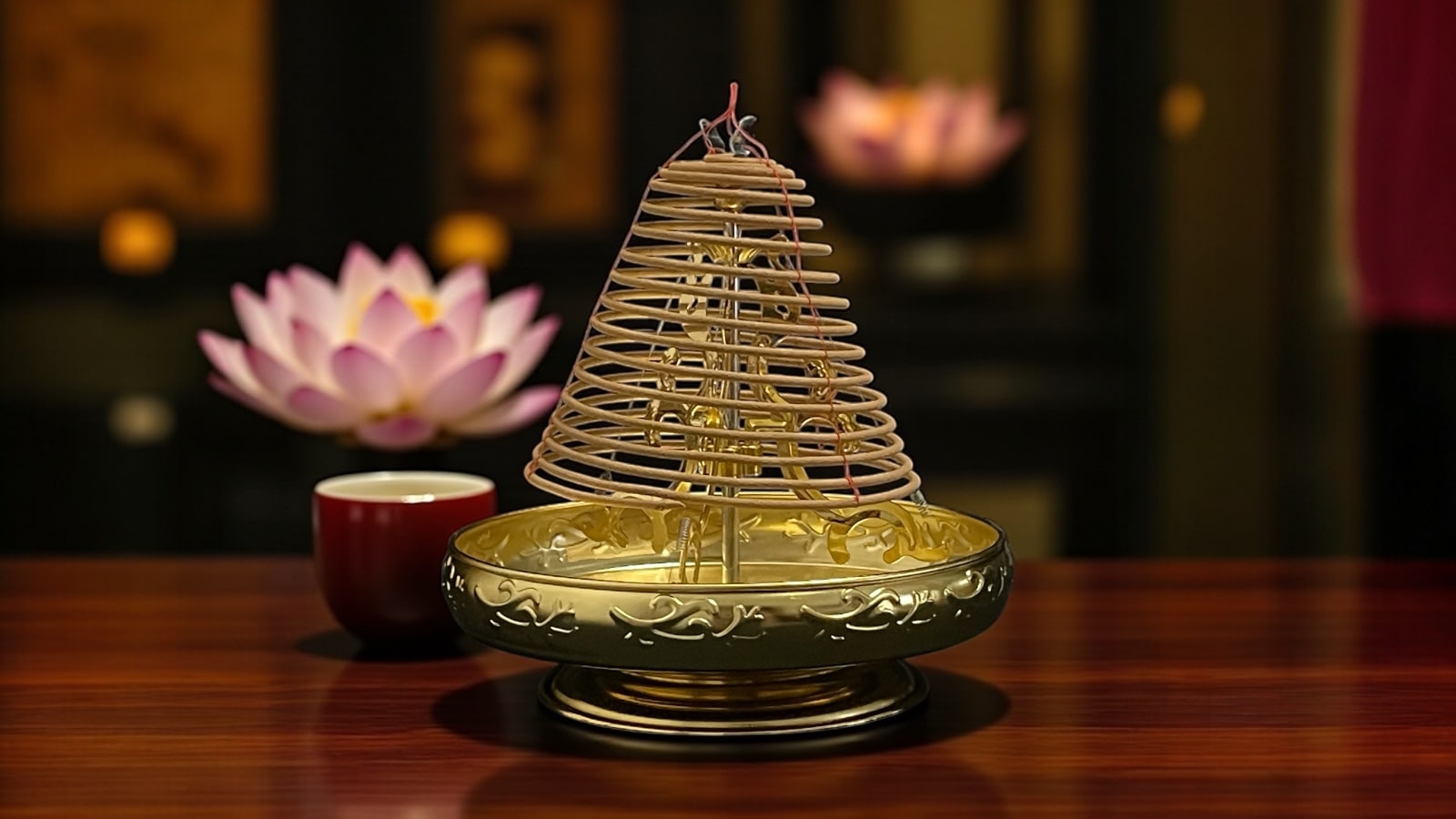 Nhang vòng trầm hương Dnr2001 24 giờ – cháy suốt ngày, thơm dịu tự nhiên