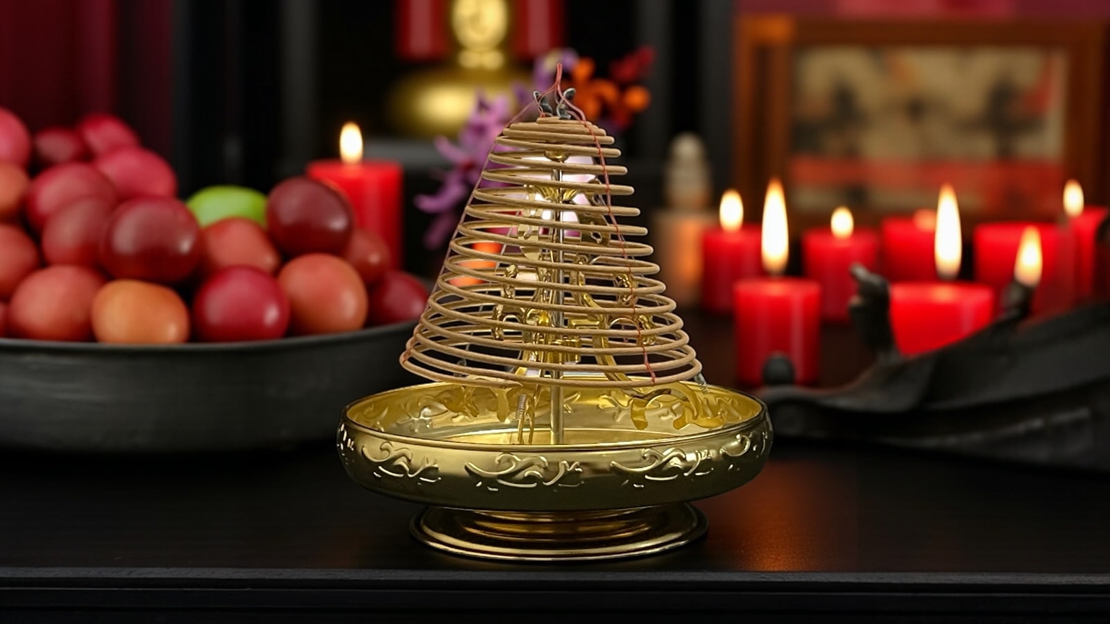 Nhang vòng trầm hương Dnr2001 24 giờ – cháy suốt ngày, thơm dịu tự nhiên