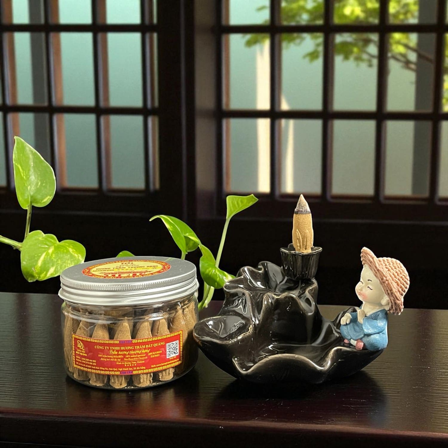 Nụ Trầm Hoa Sen Snr3008 – Cao Cấp Tạo Hình Sen