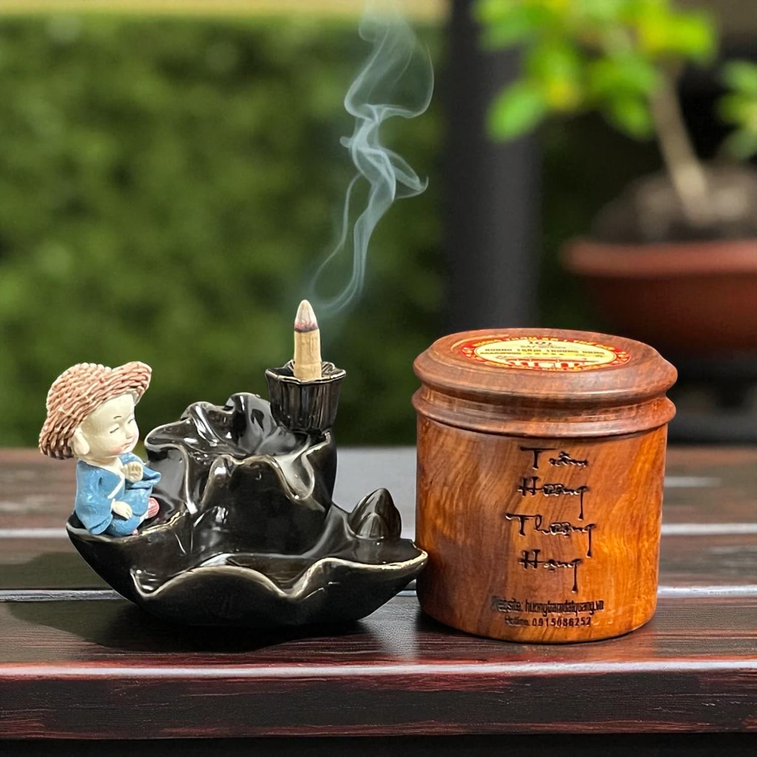 Nụ trầm hình kim cương – Tinh tế – Hương quý lưu lâu