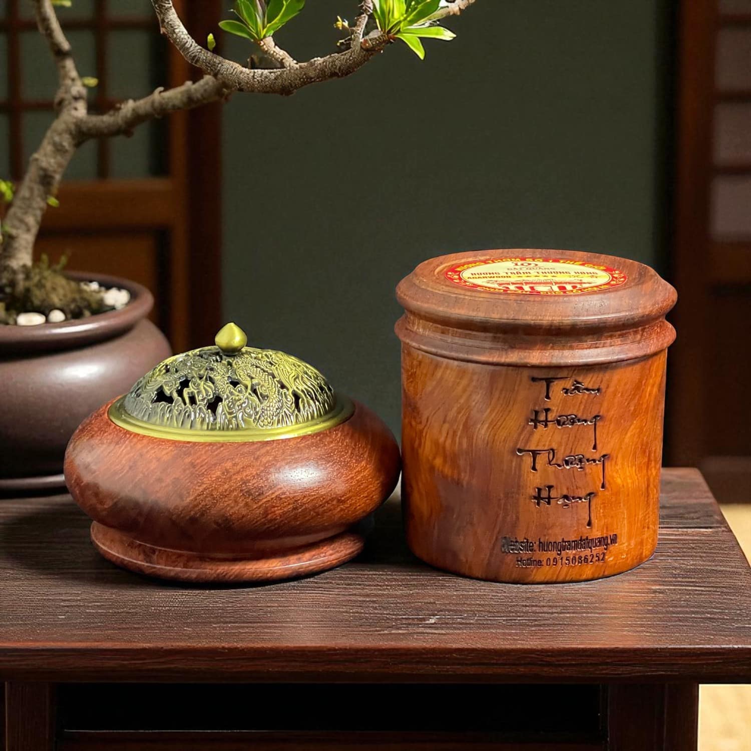 Nụ trầm hình kim cương – Tinh tế – Hương quý lưu lâu