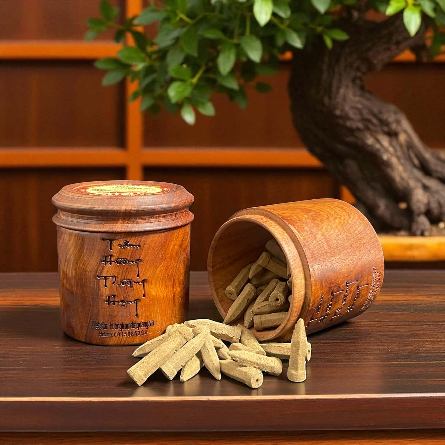 Nụ trầm hình kim cương – Tinh tế – Hương quý lưu lâu