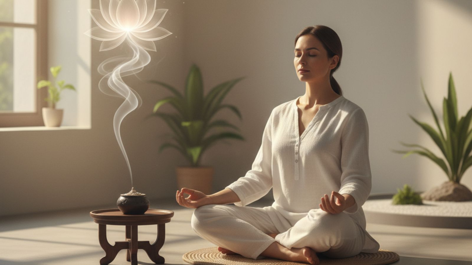 ध्यान अनुष्ठान, ध्यान धूप विधि