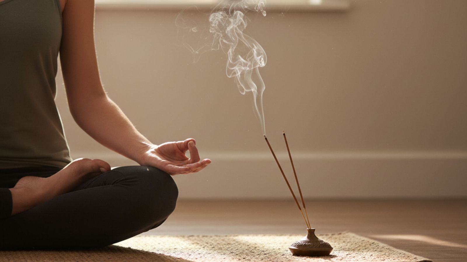 योग के लिए धूप, अगर्वुड ध्यान