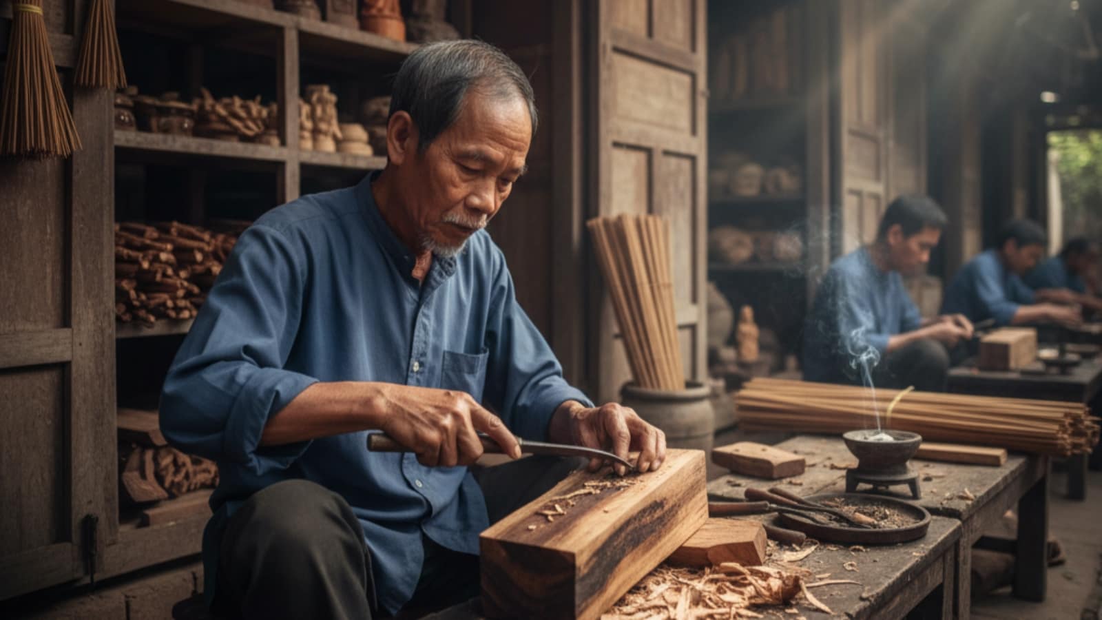 베트남 침향 장인