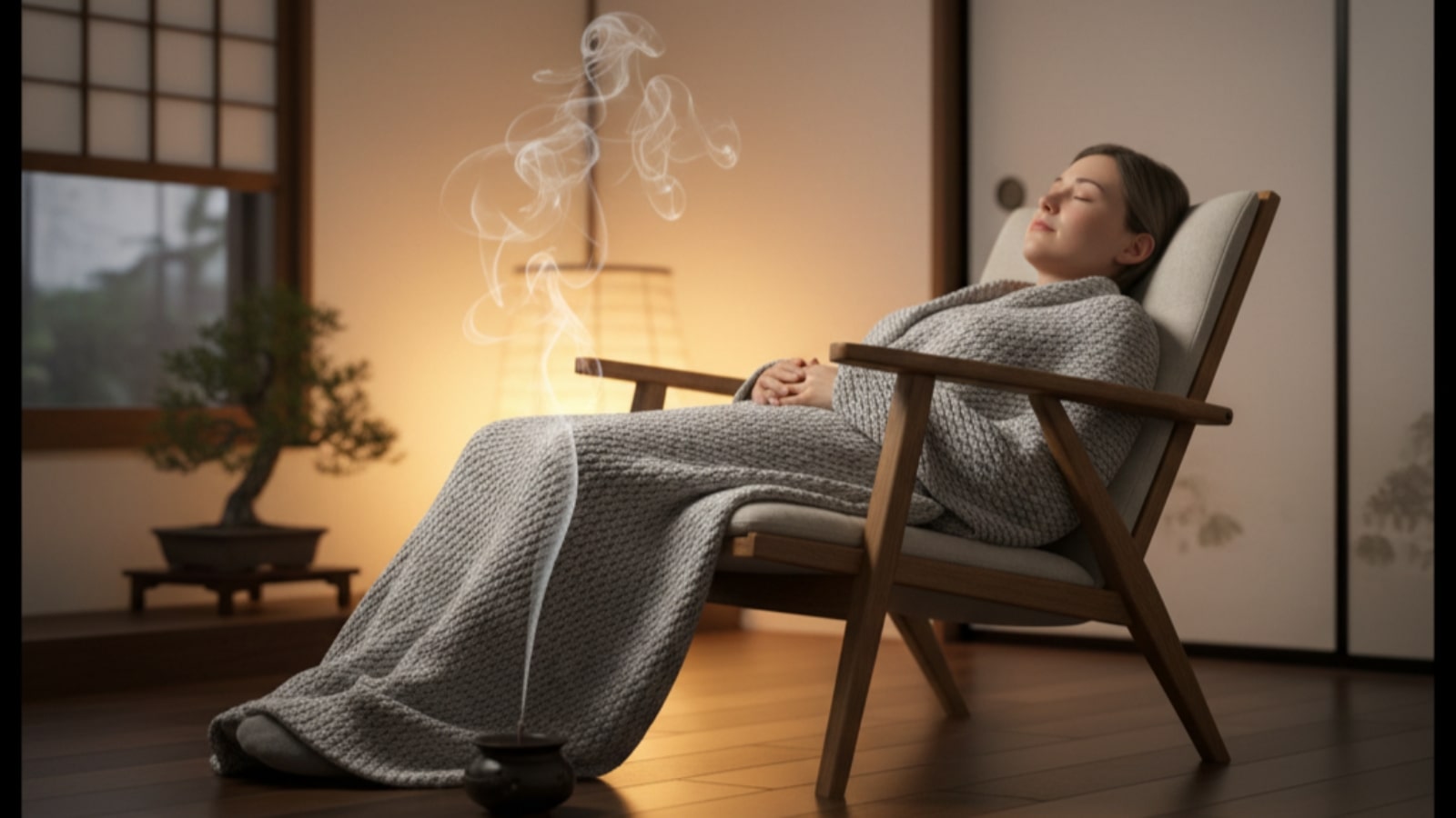 沈香 夜用香, 癒し