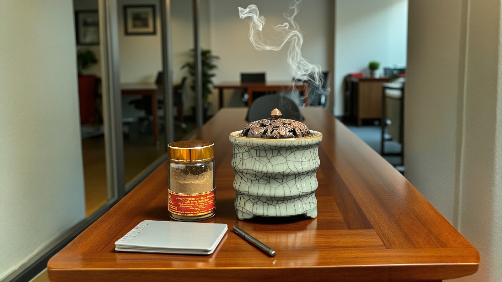 Bột Trầm Hương Xông Nhà BPr2008 Cao Cấp – Premium Natural Agarwood Powder