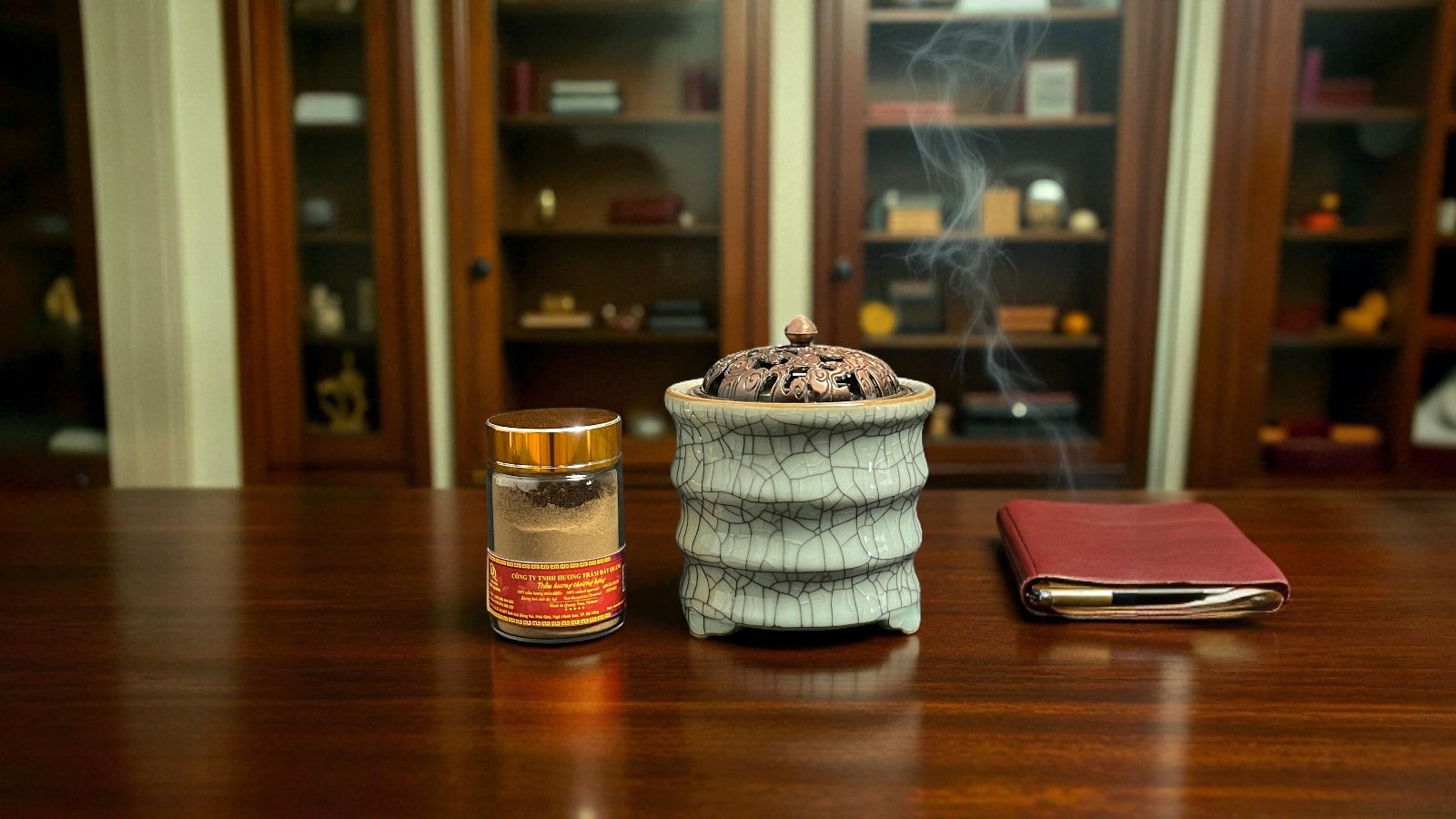 Bột Trầm Hương Xông Nhà Htr20m8 Thượng Hạng – Premium Agarwood Powder Htr20m8