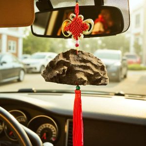 Khánh Treo Trầm Hương Cận Chìm Xe Ô Tô Độc Bản Qnccm082 32.8g Exclusive Agarwood Car Charm Near-Sinking Natural 32.8gr