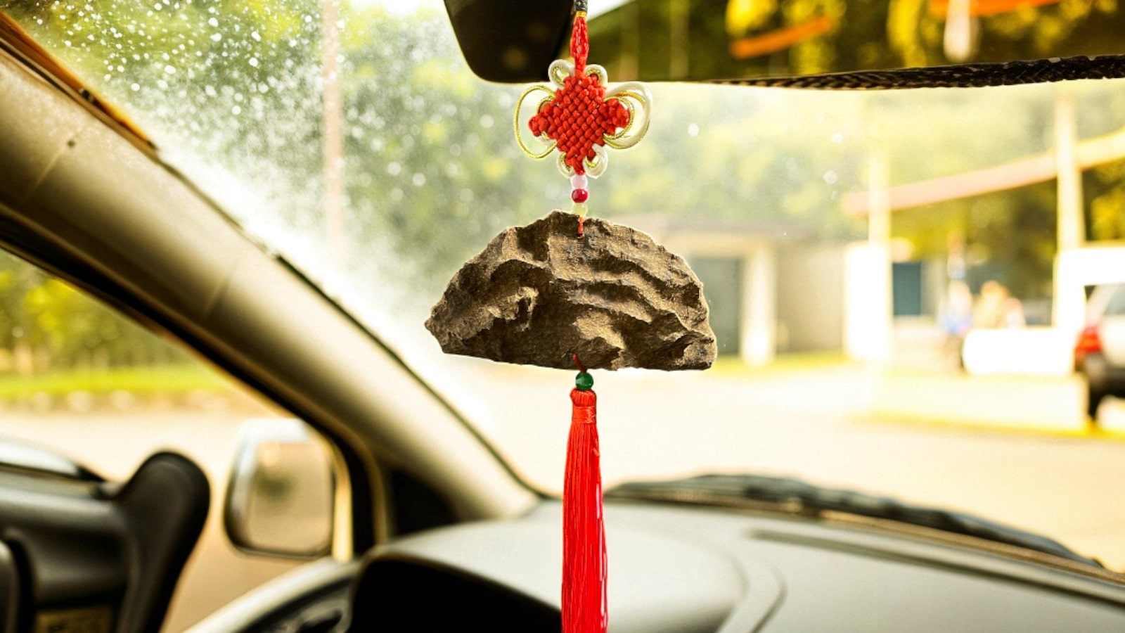 Khánh Treo Trầm Hương Cận Chìm Xe Ô Tô Độc Bản Qnccm082 32.8gr