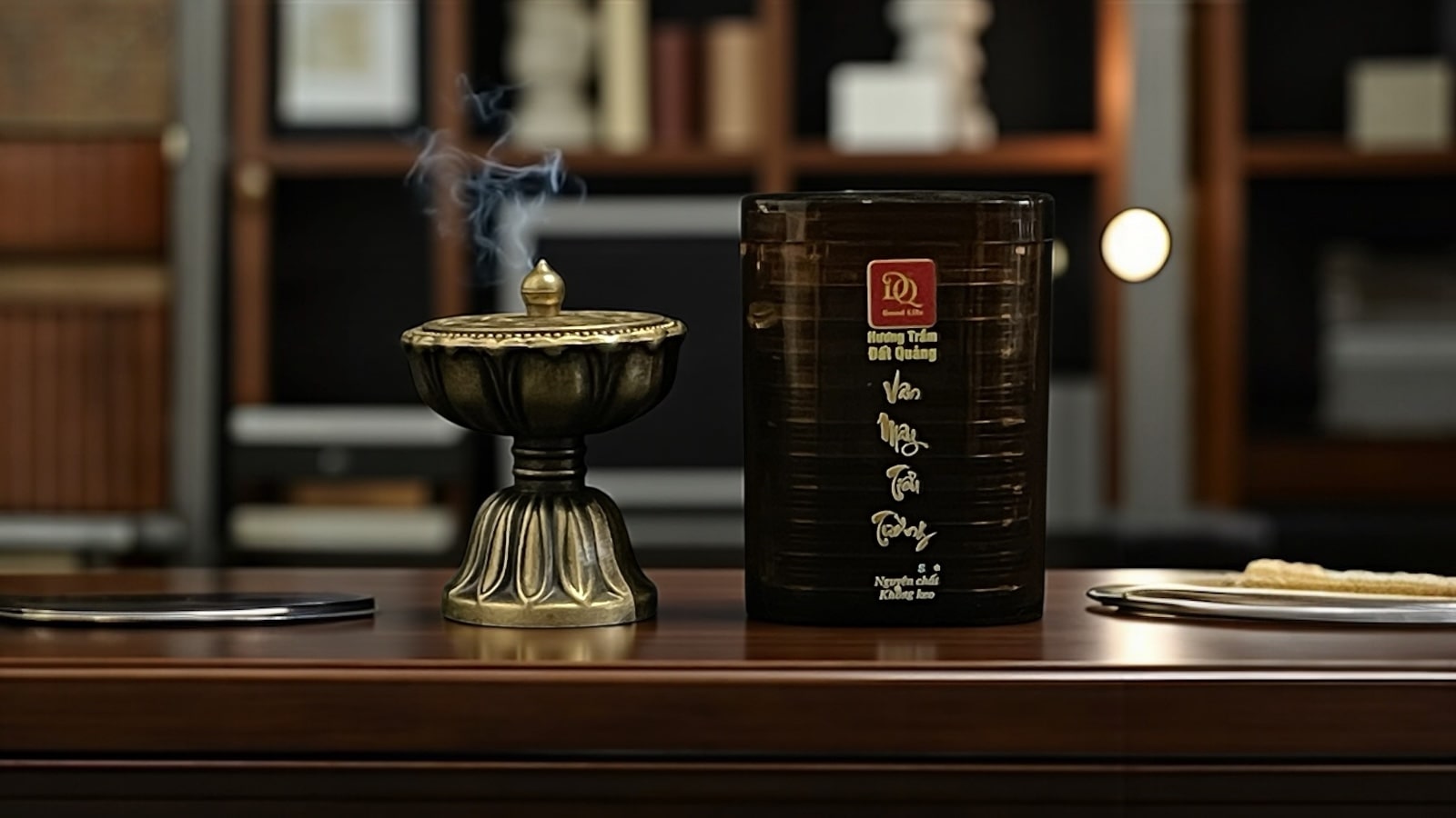 Vân Mây Tiểu Tường Trầm Hương Mtr20m6 Đặc Biệt – Hương trầm Quảng Nam ngọt thanh, tự nhiên | Van May Tieu Tuong Agarwood Special from Quang Nam