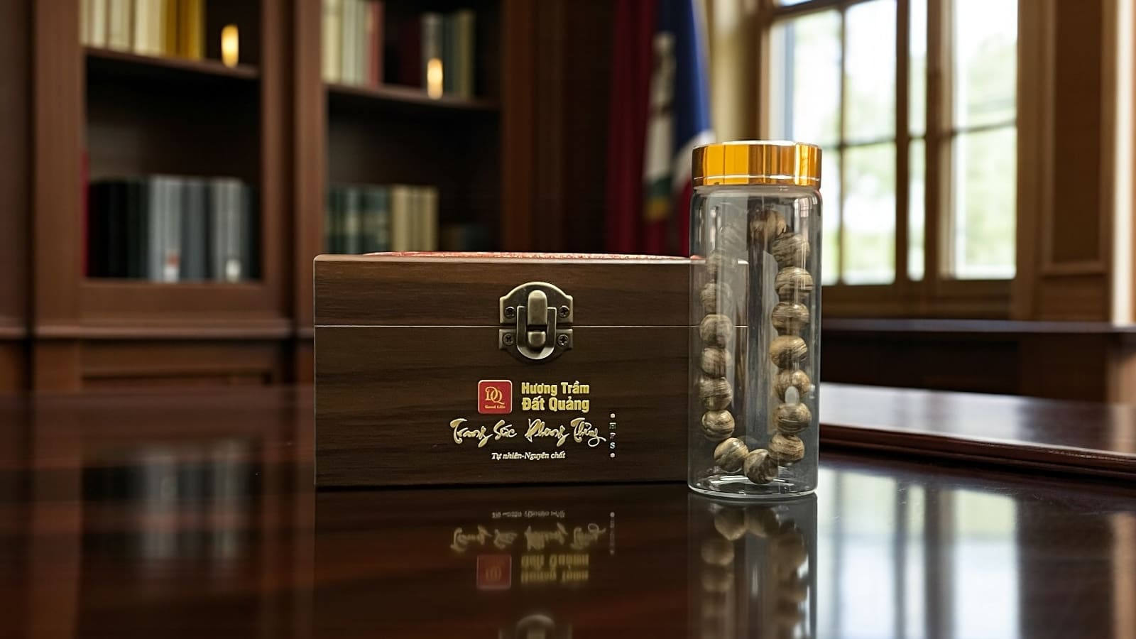  Vòng Tay Hạt Tròn 12mm Tự Nhiên Idmk0m1 Cao Cấp – Hương Trầm Đất Quảng