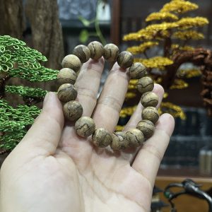 Vòng Tay Trầm Hương 12mm vnrh0m1 Việt Nam Cao Cấp – Hương Trầm Đất Quảng | Premium Vietnam Agarwood Bracelet 12mm
