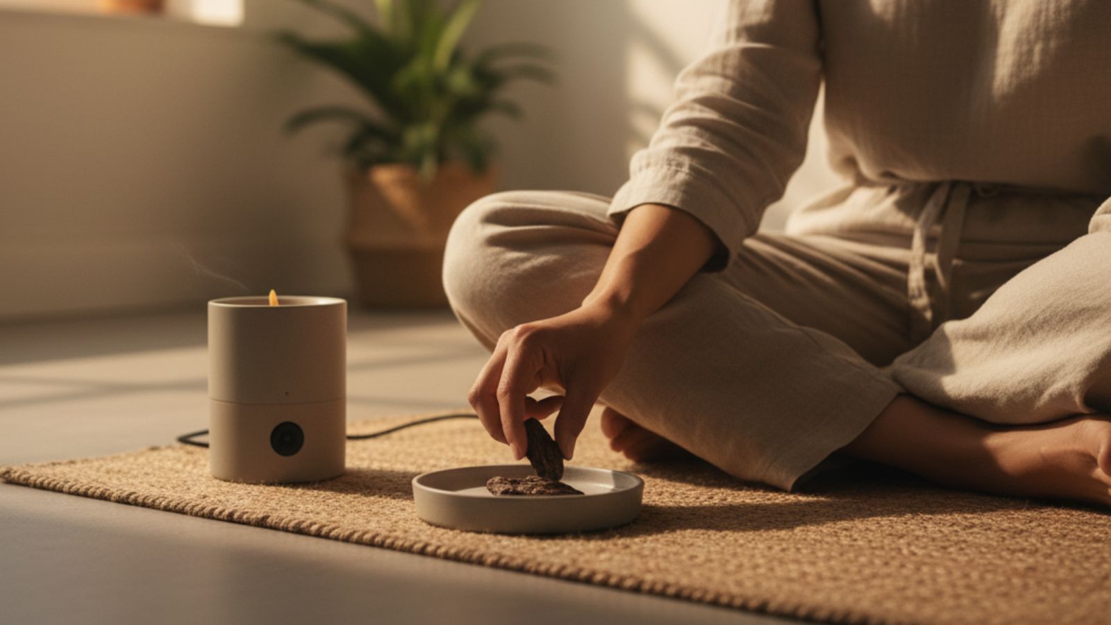 थकान से मुक्ति, धूप रिचुअल