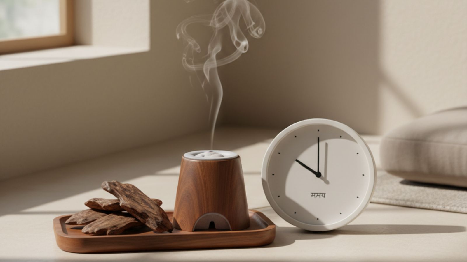 धूप जलाने का तरीका, अगरवुड जलाने की विधि