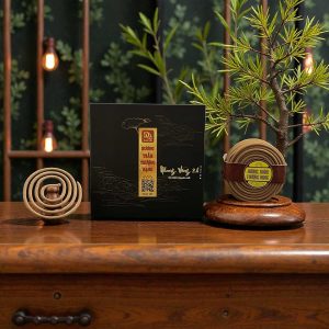 Nhang vòng trầm hương Htr20m6 2 giờ – thơm sâu, trầm thật, không hóa chất